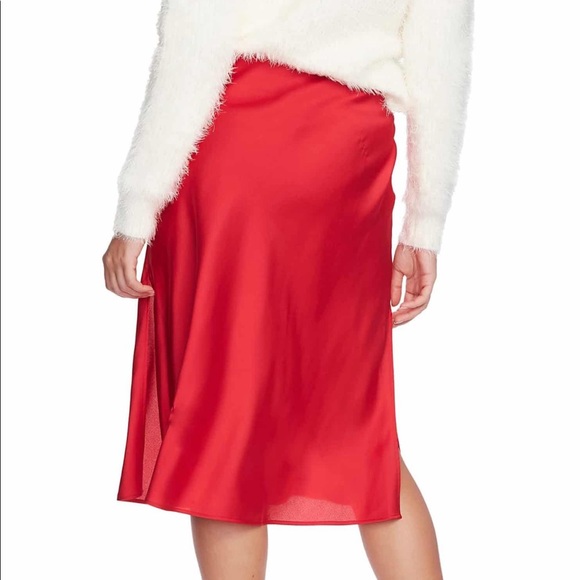 NWT size 2 1.STATE Midi Slip Skirt - Picture 2 of 7